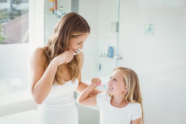 childs smile